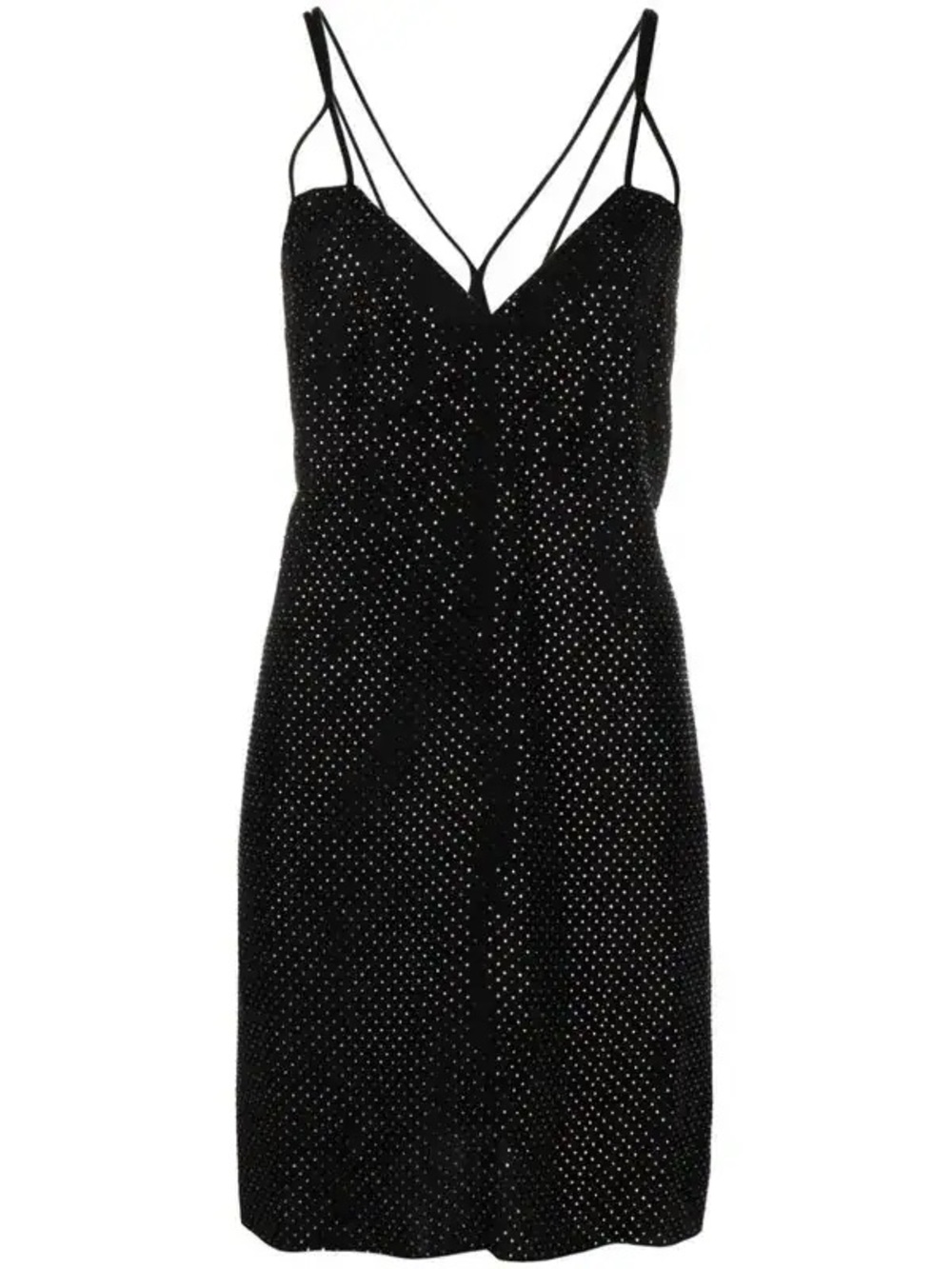 Zadig&Voltaire ‘Rohana rhinestone silk minidress’